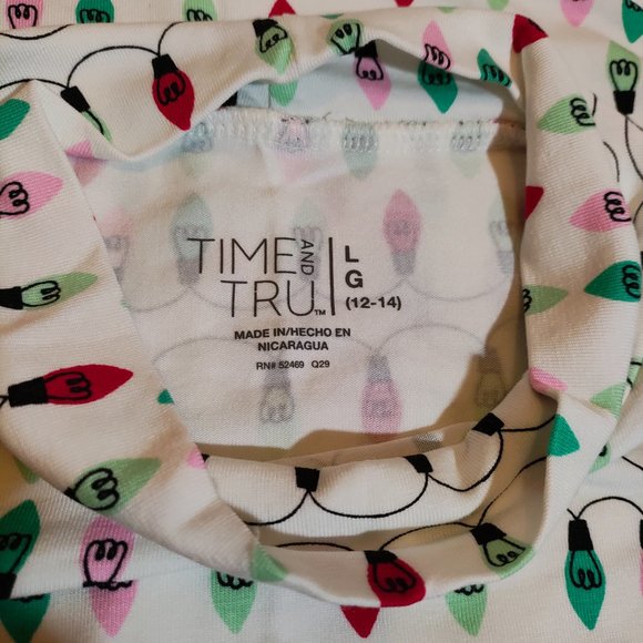 NWOT Christmas Lights Mock Turtleneck Large - Picture 4 of 10